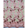 High Quality New Fashion Style Stock African Organza Lace Fabric